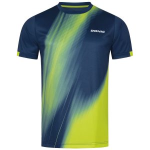 Polera DONIC Cream Navy Lime