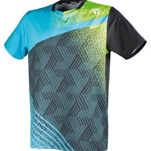 Polera TIBHAR Paint black / light blue